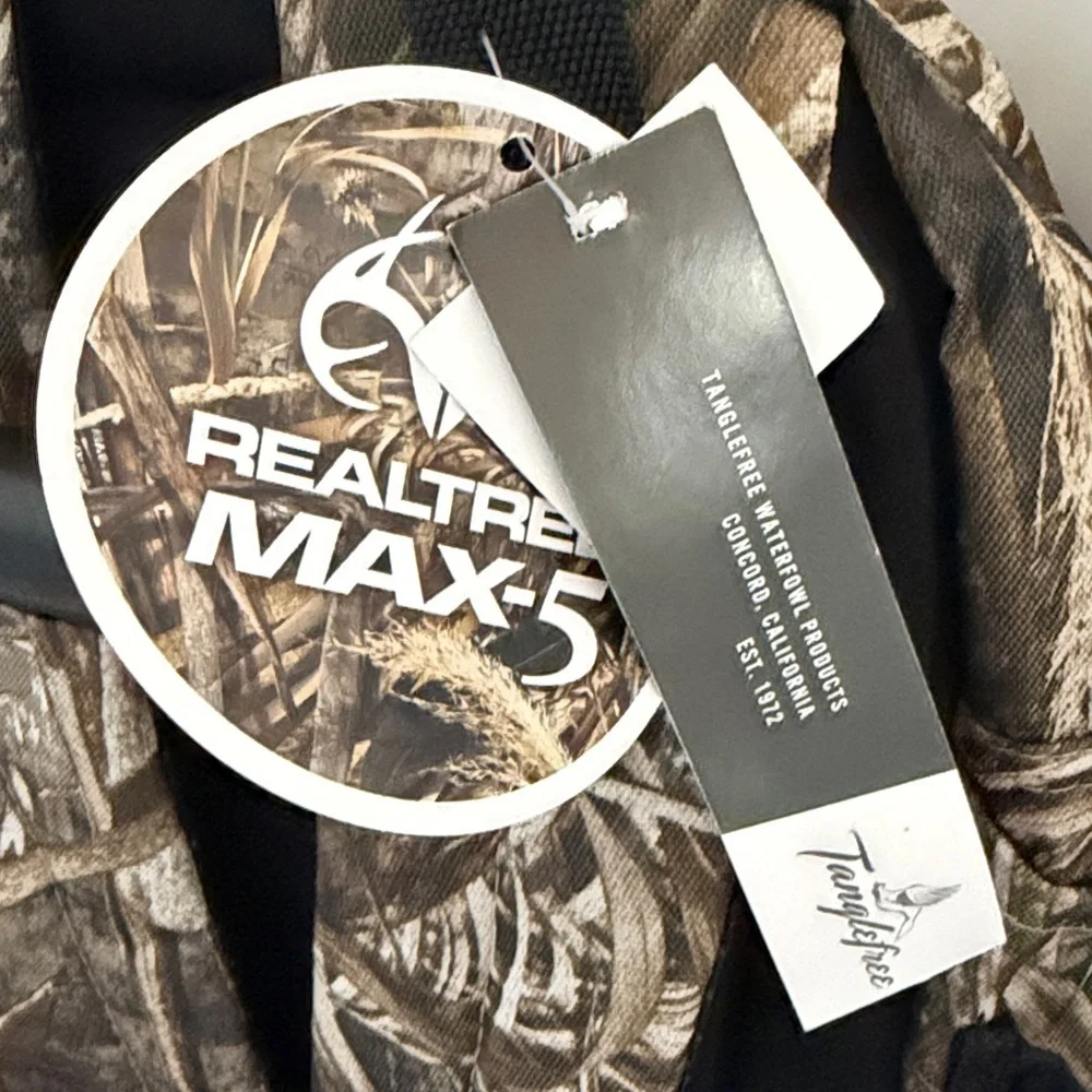 Realtree x TangleFree Max-5 California Waterfoul Camo Limited Blind Bag Backpack